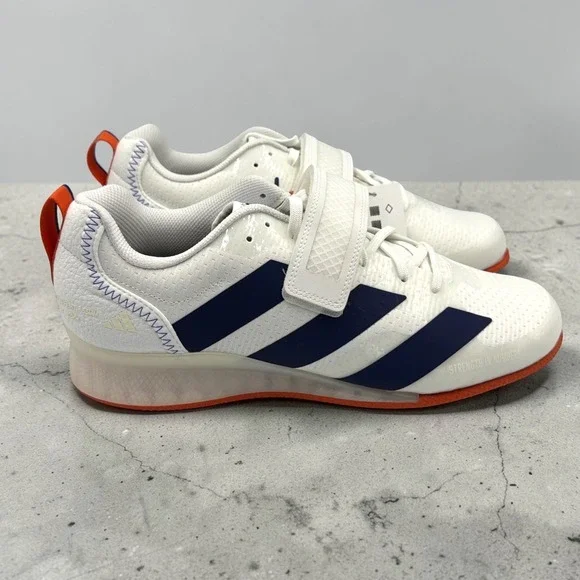 Adidas Adipower Weightlifting 3 Men's 10.5 Cloud White Blue JP9872 Lifting New